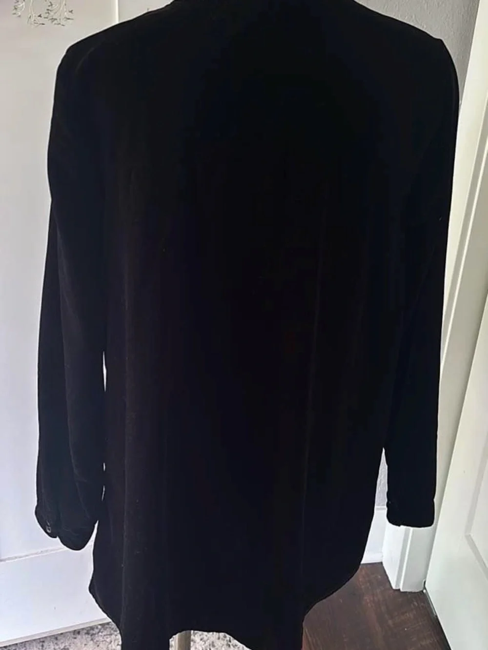 Free People Always Forever Velvet Mini Embroidered Dress Size Small